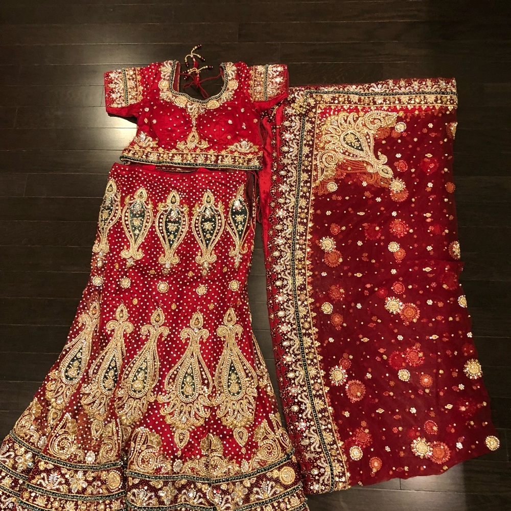 Red Lehenga (Indian Wedding Dress)